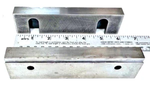 Snap Jaws 6HSJ-250 Hard Steel Vise Jaws with 1/4" Step, 1 Pair  fits 6" Vise - Picture 1 of 1