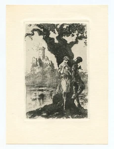 Louis Icart original etching printed in 1928 - Picture 1 of 1