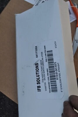 Skilcraft  8" straight cut SS scissors NSN 5110-01-241-4373 CASE OF 6 - Image 1 of 4