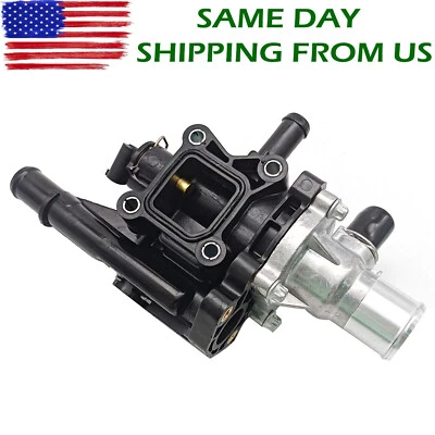 Coolant Thermostat & Housing For 09-11 Chevy Aveo Aveo5 For Pontiac G3 1.6L - Image 1 of 3