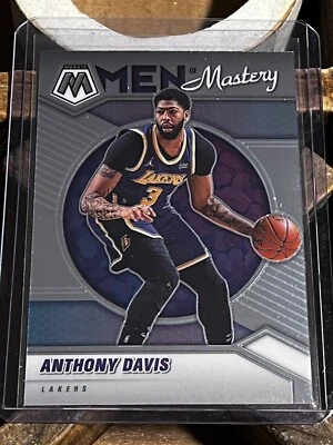 2020-21 Panini Mosaic Anthony Davis Men Of Mastery Prizm Insert L.A Lakers  #11 - Image 1 of 2