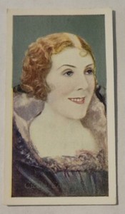 1934 Godfrey Phillips Film Favourites Tobacco Card #35 Cicely Courtneidge (A)