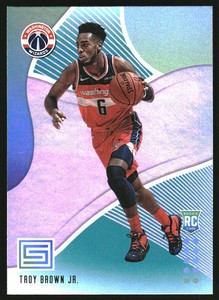 2018-19 Panini Status Aqua #146 Troy Brown Jr.