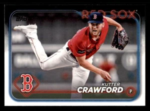 2024 Topps #316 Kutter Crawford Boston Red Sox - Picture 1 of 2