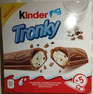 5x Bars Of Kinder Tronky — 90 g 3.17 oz New! Wafer French Snack! - Picture 1 of 14