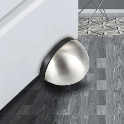 1Stück Türstopper Boden Edelstahl,Schwerer Türstopper Boden Selbstklebend Mit - Bild 1 von 4