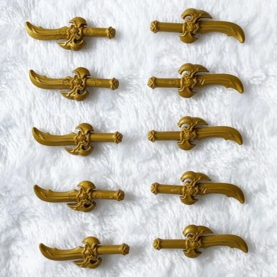 Mega Bloks Construx World of Warcraft Sword Lot of 10 Pcs *New* weapons - Image 1 of 2