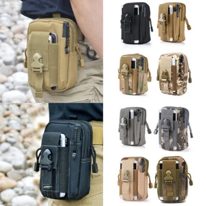 Multi-purpose Tactical EDC Utility Gadget Molle Pouch Hip Waist Belt Bag For Men - Picture 1 of 37