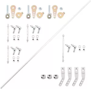 Triple WE.BER Carb 40/42/45 DCOE UNIVERSAL CROSS BAR LINKAGE KIT 99006.106 - Foto 1 di 8