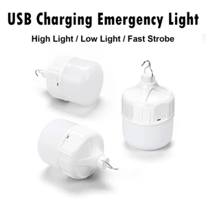Rechargeable LED Portable Light USB Emergency Lantern 6000K New Night Waterproof - Picture 1 of 3