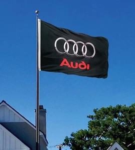 Audi Banner Flag 3x5ft Quattro German Car Racing Mane Cave Garage New Banner US - Bild 1 von 9