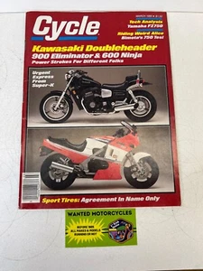 FAHRRADMAGAZIN MÄRZ 1985 NINJA 600 KAWASAKI ELIMINATOR YAMAHA FZ750 VINTAGE - Bild 1 von 3