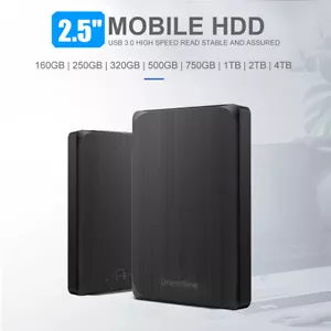 Disco duro externo portátil UnionSine 500 GB 2 TB HDD expansión 2,5 pulgadas USB 3.0 - Imagen 1 de 12