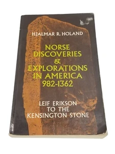 Norse Discoveries and Explorations in America 982-1362 Holand 1969 Vtg PB Book - Picture 1 of 4
