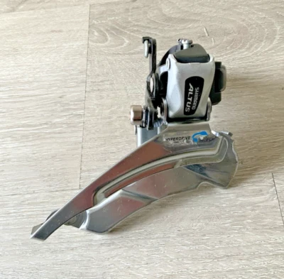 SHIMANO ALTUS FRONT DERAILLEUR CLAMP ON 31.8 MM TRIPLE TOP PULL 6, 7, OR 8 SPEED - Image 1 of 4