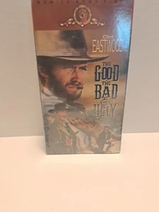 The Good The Bad and The Ugly VHS 1990 2-Tape Set Sealed Clint Eastwood New - Picture 1 of 4