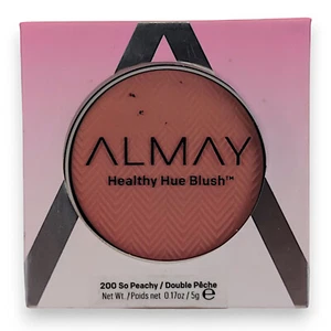 Almay Healthy Hue Pressed Powder Blush #200 SO PEACHY - Picture 1 of 4