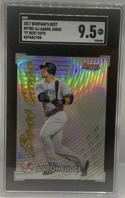 2017 Bowman's Best 1997 Best Cuts Aaron Judge New York #97BC-AJ SGC 9.5 YANKEES - Image 1 of 2