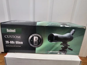 BUSHNELL Model 712060G Custom 20-60mmx60mm Zoom Spotting Scope - NIB - Open Box - Picture 1 of 6