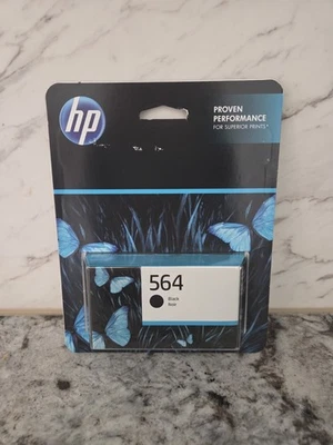  Cartucho de tinta de impresora original HP 564 negro caducidad 6/2026 SELLADO Foto 1 de 2