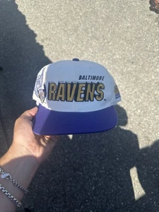 Vintage SPORTS SPECIALTIES Shadow BALTIMORE RAVENS Snapback NFL Pro Line 1990's - Picture 1 of 3