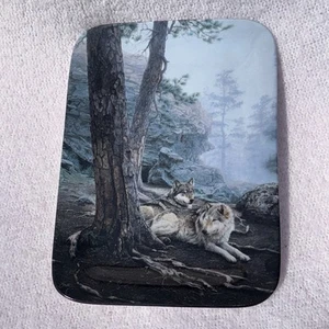 Bradford Exchange “The Wolves Lie Low” Collector Plate by Daniel Smith 1st Issue - Picture 1 of 4