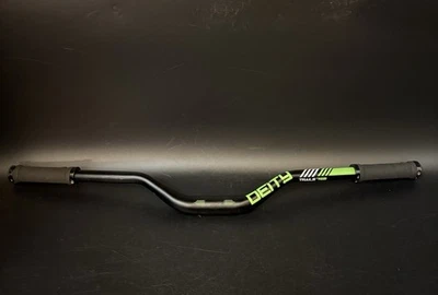 Deity Trails 760 Riser Handlebar Black/Green 760mm 31.8 Track Bike Mountain - Image 1 of 4