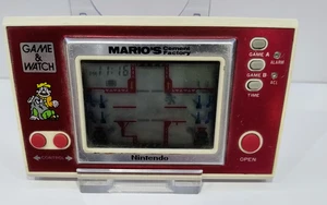 Nintendo Game & Watch: Mario's Cement Factory Selten Top Zustand - Bild 1 von 4
