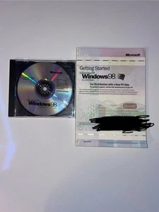Microsoft Windows 98 Second Edition Open/untested - Afbeelding 1 van 2
