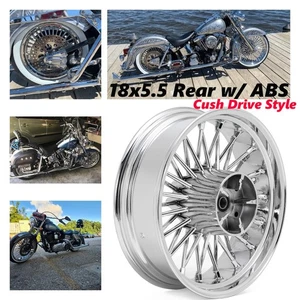 For Harley Touring 18x5.5 Fat Spoke Rear Wheel Rim Street Glide Road King 09-UP - Picture 1 of 12