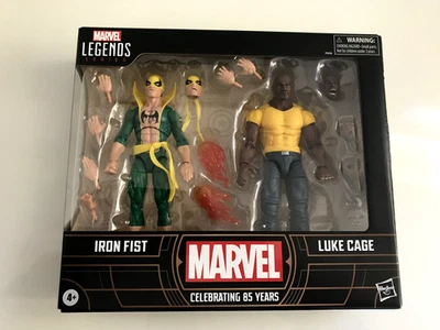 Hasbro Marvel Legends Puño de Hierro Luke Cage Paquete de 2 Nuevo en mano Vendedor de EE. UU. Foto 1 de 4