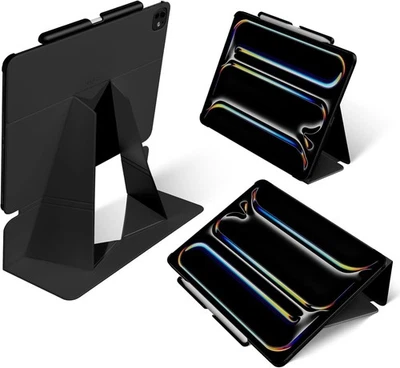 MOFT iPad Air 13” M2 Slim Float Folio Case iPad Stand Pencil Holder Jet Black - image 1 of 4