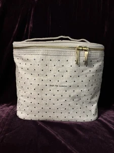 Kate Spade Out to Lunch Brotzeittasche cremefarben & schwarz gepunktet mit Griff - Bild 1 von 13
