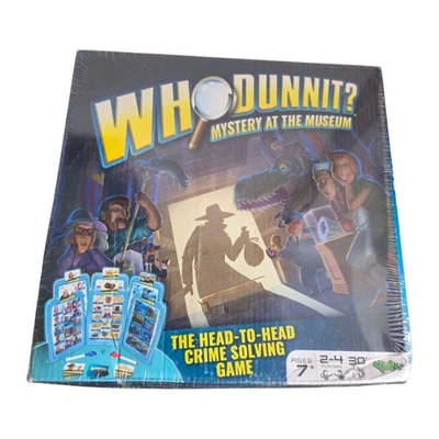 Whodunnit? Mystery at the Museum Board Game - Crime Solving Fun for Ages 7+ - Image 1 of 4