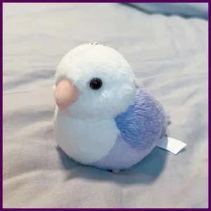 Peluche Lovebird Parrot Alta Fidelidad Peonía Loro Budgerigar Budgie Juguetes de Peluche - Imagen 1 de 24