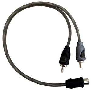 Harmony Audio HA-RCAY2M Car Audio RCA Y Splitter 1 Female to 2 Male Stereo Cable - Picture 1 of 2