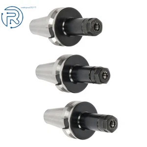 BT40-ER16 Collet Chuck W. 4" GAGE Length 3Pcs Tool Holder Set For CNC Milling - Picture 1 of 12