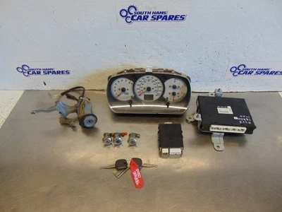 Kit ECU Daihatsu terios J100 97-06 1.3 benzina manuale K3VE 2x chiavi modulo orologi - Immagine 1 di 4