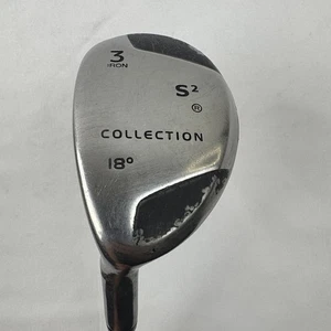 S2 Collection 3 Iron Hybrid Golf Club 18° 55.2g Steel Flex S/R - Left Hand - Picture 1 of 12