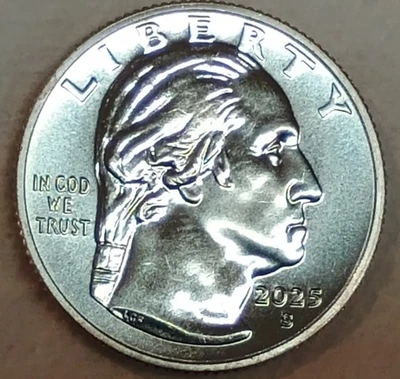 2025 S UNCIRCULATED  Juliette Gordon Low Error DDO/DDR Quarter Dollar  - Image 1 of 4
