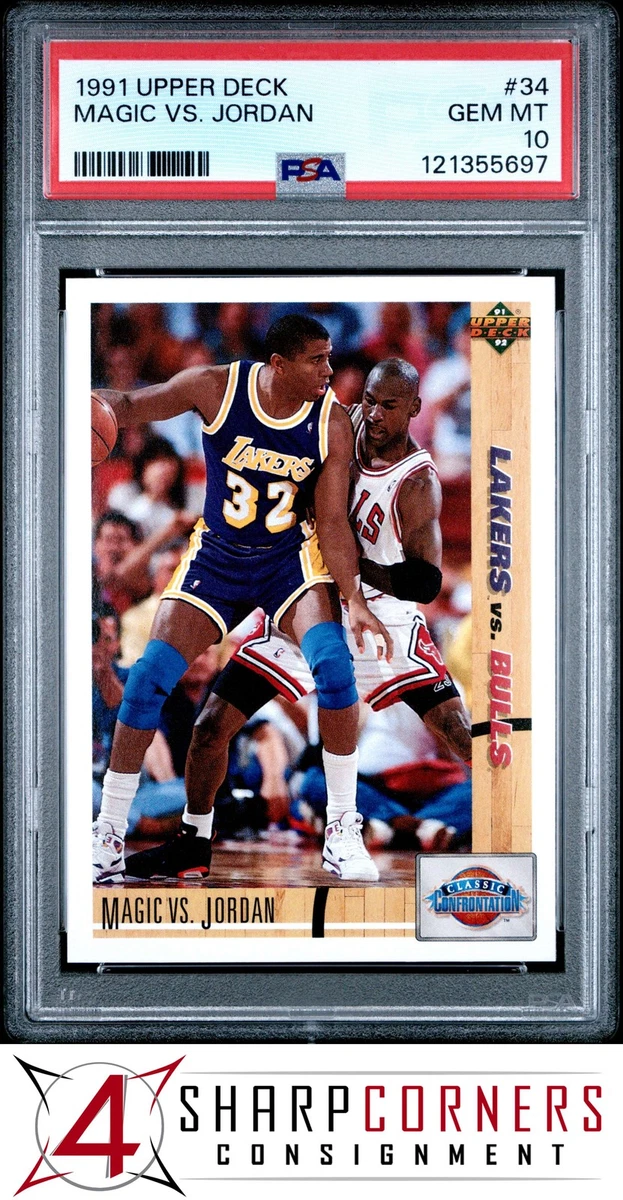 Magic Johnson Professional Sports Authenticator (PSA) Basketball