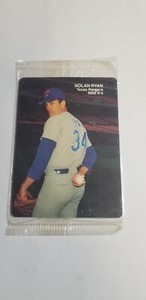 1990 Mother's Cookies SEALED Nolan Ryan 5000 K's Card 3 of 4 Rangers Sealed