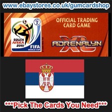 Panini World Cup 2010 Adrenalyn XL (SERBIA) **Please Select Cards**