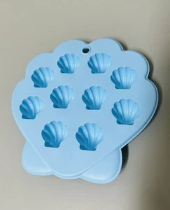Sea Shell Silicone Mold for Ice Cube Chocolate Candy, Fondant Cupcake Top, Gummy - Picture 1 of 2