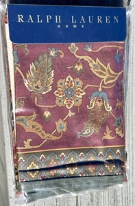 2 New Ralph Lauren Home Equestrian Paisley Multi Standard Pillowcase Set Sham - Picture 1 of 3