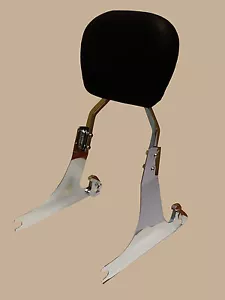Quick Detachable Sissy Bar With Backrest - '06+ Harley Davidson Dyna Street Bob - Foto 1 di 3