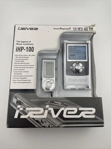 iRiver iHP-100 Multi Codec Jukebox Lettore MP3/sintonizzatore FM - Argento. Senza alimentatore - Foto 1 di 8