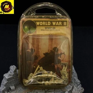Afrika Korps w/MG42s (x4) (WW2144) (NIB) - #WW2144 - German - Picture 1 of 1