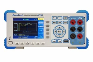 Peaktech P4095 4 1/2 Digit Graphical Bench Multimeter TFT 4.5 Digits DMM - Picture 1 of 5