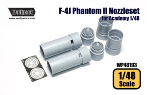 Juego de boquillas de motor Wolfpack WP48193, F-4J Phantom II J79 (para Academia, ESCALA 1/48 - Imagen 1 de 3